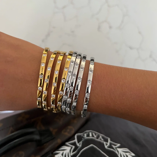 gold & diamond bracelet